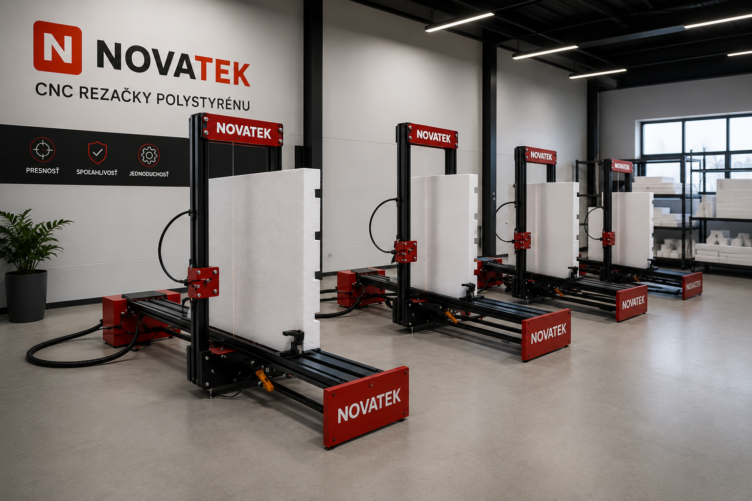 Výroba CNC rezačiek NOVATEK